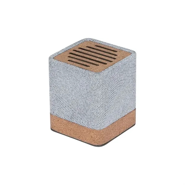 Grayson 5W RPET & Cork Wireless Speaker... from ASI 67866 Logomark/Valumark