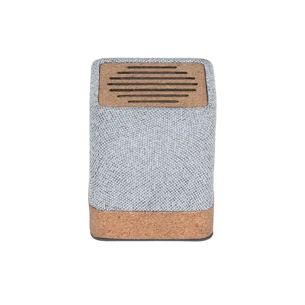 Grayson 5W RPET & Cork Wireless Speaker... from ASI 67866 Logomark/Valumark