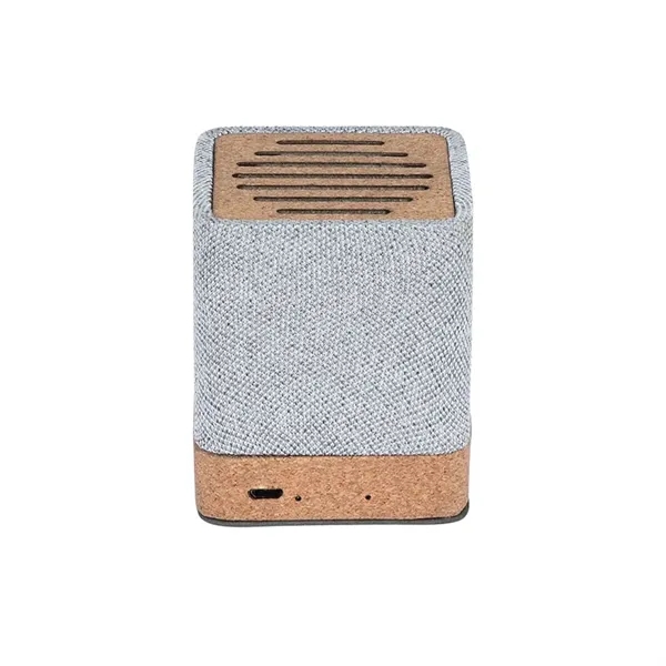 Grayson 5W RPET & Cork Wireless Speaker... from ASI 67866 Logomark/Valumark