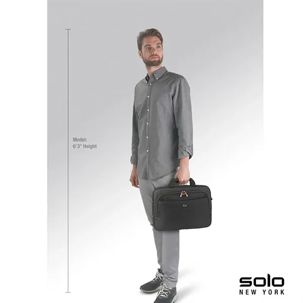 3" x 11.5" x 16" Solo Ace slim brief; includes padded... from ASI 67866 Logomark/Valumark