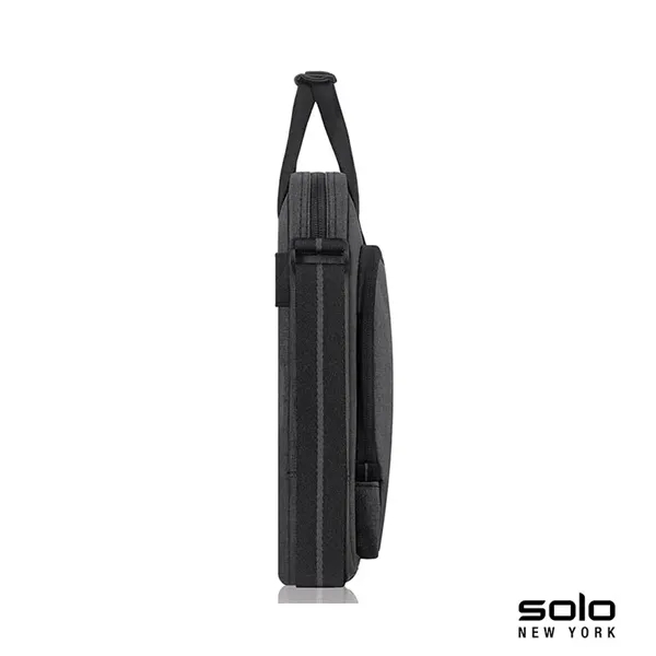 3" x 11.5" x 16" Solo Astor slim brief with padded... from ASI 67866 Logomark/Valumark