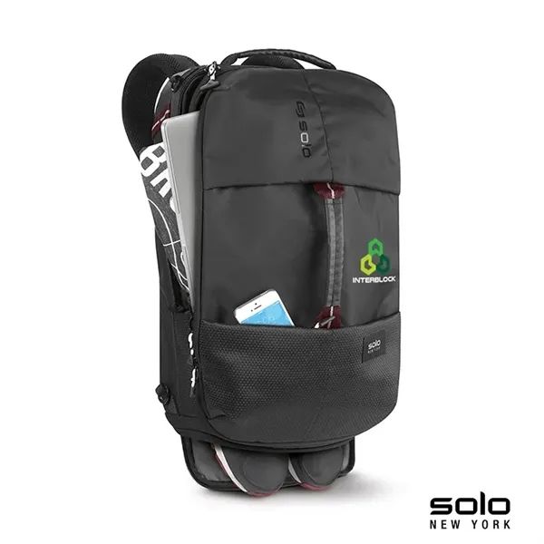 5" x 18.5" x 11" Solo All-Star backpack duffel bag; includes... from ASI 67866 Logomark/Valumark