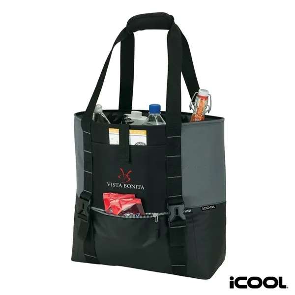 36-can cooler tote bag with PEVA lining and water resistant base;... from ASI 67866 Logomark/Valumark