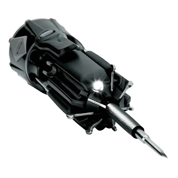 2" x 6.12" x 2" Max-I ABS plastic multi-tool with screwdriver,... from ASI 67866 Logomark/Valumark