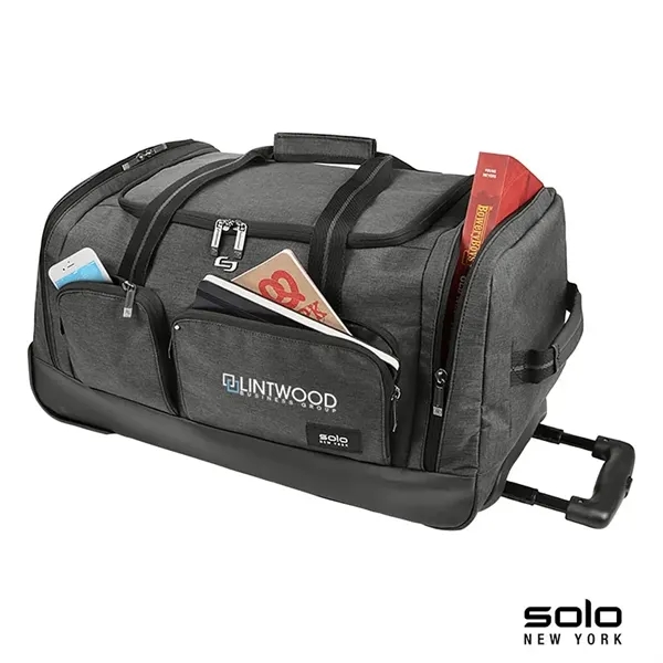Solo® Leroy Rolling Duffel... from ASI 67866 Logomark/Valumark