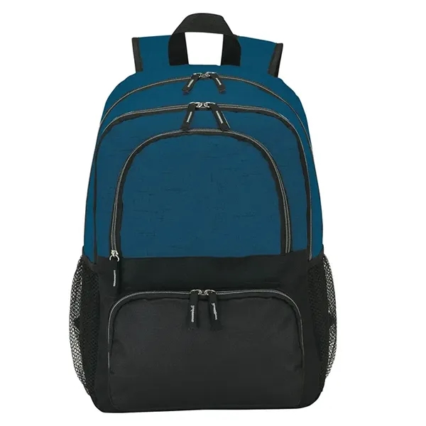 5.75" x 17.25" x 13" Alabama laptop backpack; includes wide gusseted... from ASI 67866 Logomark/Valumark