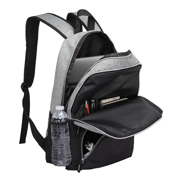 5.75" x 17.25" x 13" Alabama laptop backpack; includes wide gusseted... from ASI 67866 Logomark/Valumark