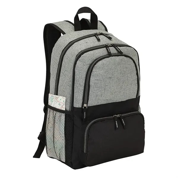5.75" x 17.25" x 13" Alabama laptop backpack; includes wide gusseted... from ASI 67866 Logomark/Valumark