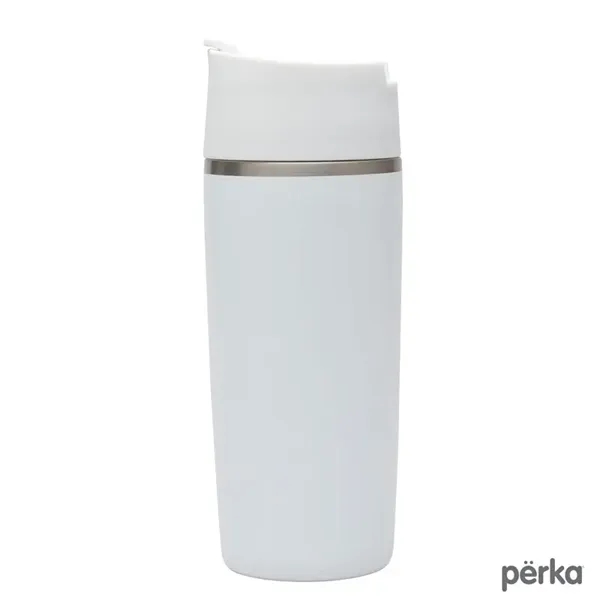 Perka® Macchiato 12 oz. Double Wall Coffee/Tea Press Mug... from ASI 67866 Logomark/Valumark
