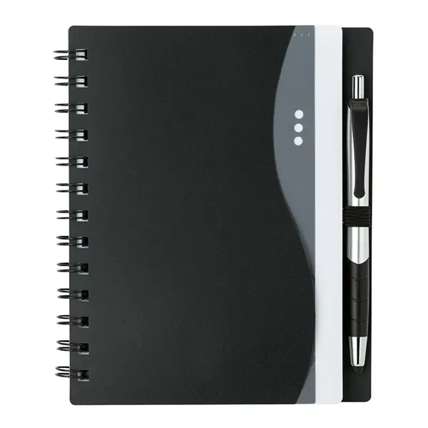 Bellevue Junior Notebook w/Stylus Pen... from ASI 67866 Logomark/Valumark