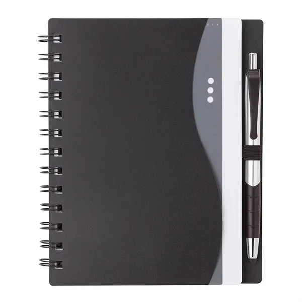 Bellevue Junior Notebook w/Stylus Pen... from ASI 67866 Logomark/Valumark