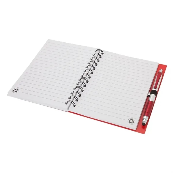 Bellevue Junior Notebook w/Stylus Pen... from ASI 67866 Logomark/Valumark