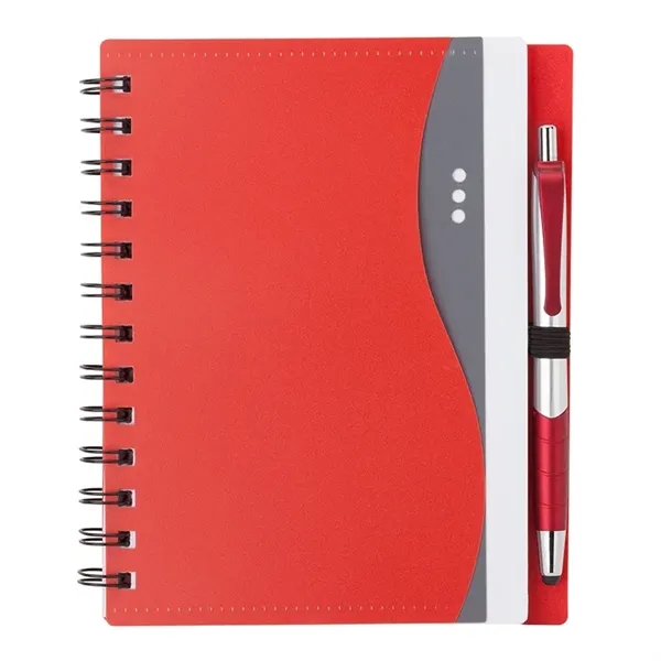 Bellevue Junior Notebook w/Stylus Pen... from ASI 67866 Logomark/Valumark