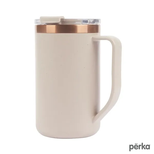 Perka® Guji 15 oz. Recycled Steel and Coffee Grounds Mug... from ASI 67866 Logomark/Valumark