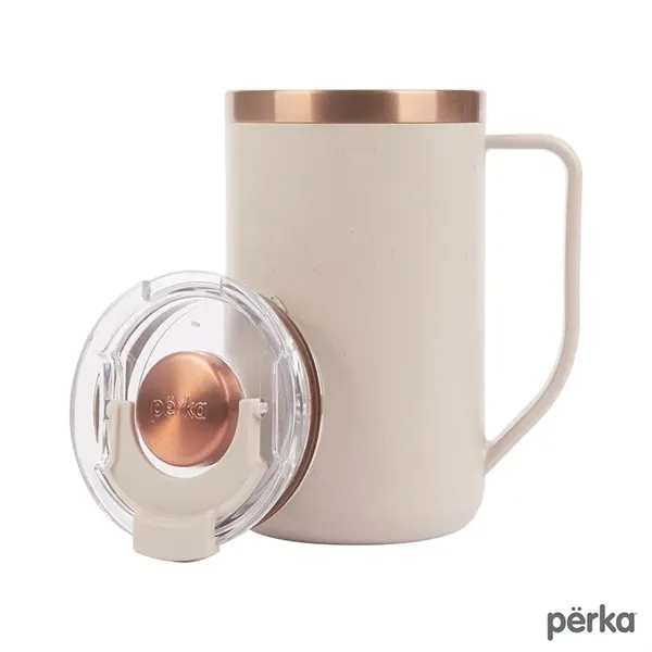 Perka® Guji 15 oz. Recycled Steel and Coffee Grounds Mug... from ASI 67866 Logomark/Valumark