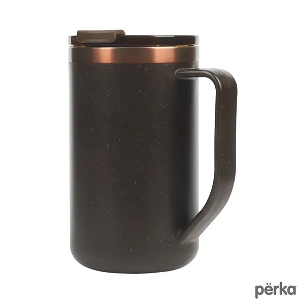 Perka® Guji 15 oz. Recycled Steel and Coffee Grounds Mug... from ASI 67866 Logomark/Valumark