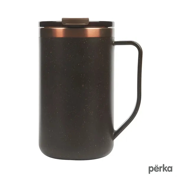 Perka® Guji 15 oz. Recycled Steel and Coffee Grounds Mug... from ASI 67866 Logomark/Valumark