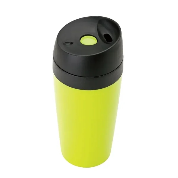 3.25" x 7.75" x 3.25" AS plastic and polypropylene 16-ounce tumbler... from ASI 67866 Logomark/Valumark