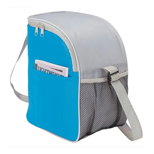 12-can cooler with PEVA lining; includes 1" x 35" adjustable shoulder... from ASI 67866 Logomark/Valumark