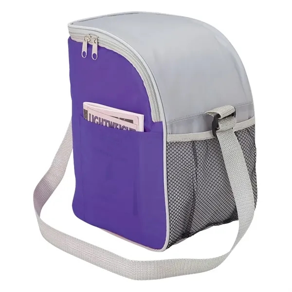 12-can cooler with PEVA lining; includes 1" x 35" adjustable shoulder... from ASI 67866 Logomark/Valumark