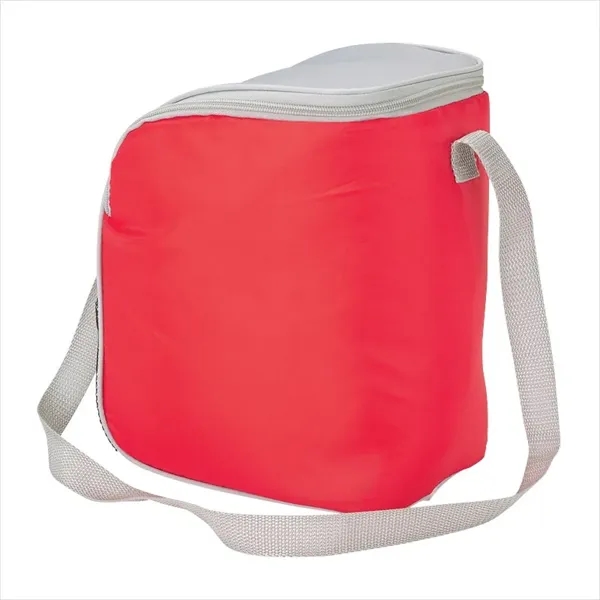 12-can cooler with PEVA lining; includes 1" x 35" adjustable shoulder... from ASI 67866 Logomark/Valumark