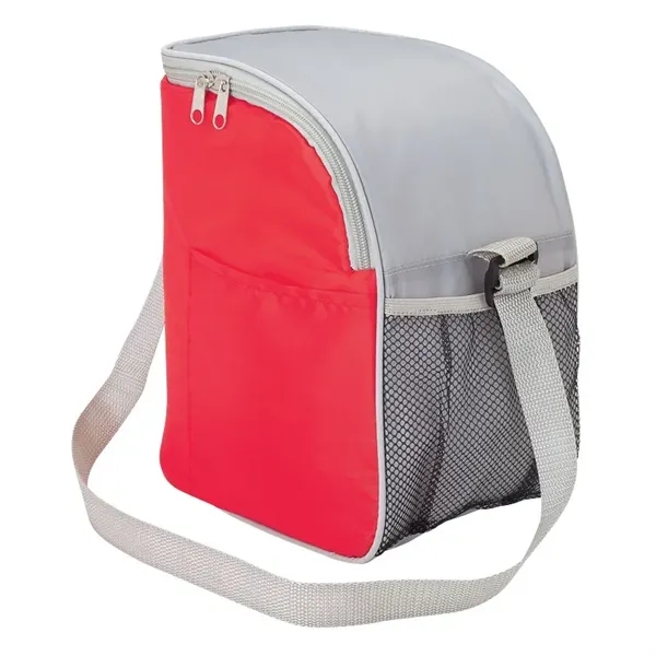 12-can cooler with PEVA lining; includes 1" x 35" adjustable shoulder... from ASI 67866 Logomark/Valumark