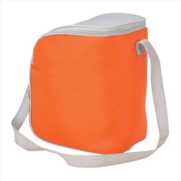 12-can cooler with PEVA lining; includes 1" x 35" adjustable shoulder... from ASI 67866 Logomark/Valumark