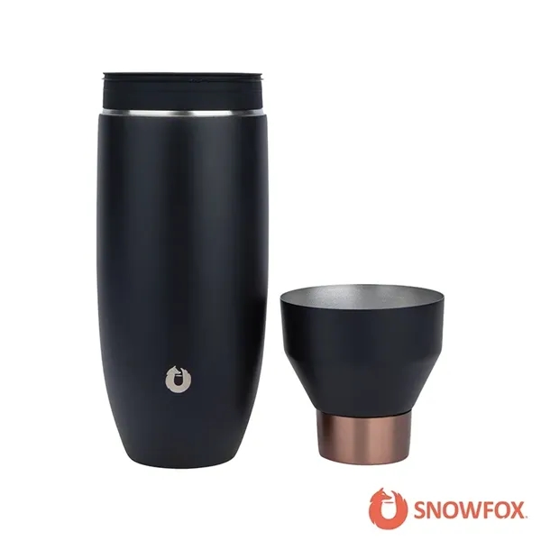 Snowfox® 22 oz. Vacuum Insulated Cocktail Shaker... from ASI 67866 Logomark/Valumark