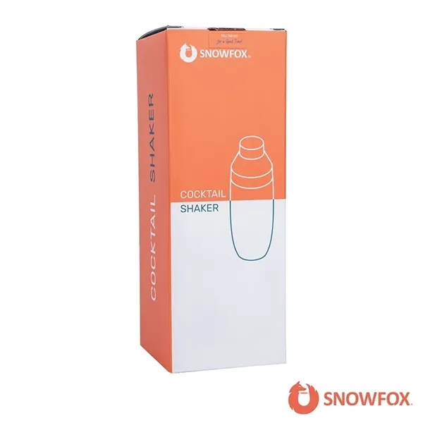 Snowfox® 22 oz. Vacuum Insulated Cocktail Shaker... from ASI 67866 Logomark/Valumark