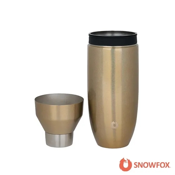 Snowfox® 22 oz. Vacuum Insulated Cocktail Shaker... from ASI 67866 Logomark/Valumark