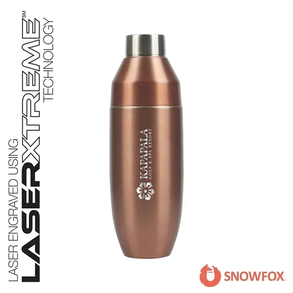 Snowfox® 22 oz. Vacuum Insulated Cocktail Shaker... from ASI 67866 Logomark/Valumark