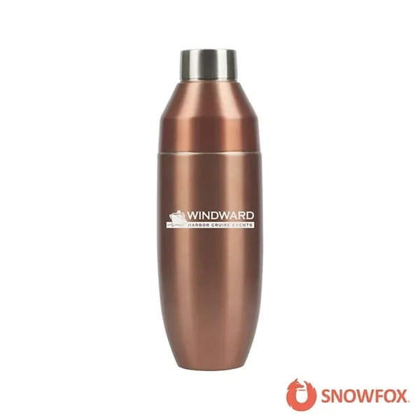 Snowfox® 22 oz. Vacuum Insulated Cocktail Shaker... from ASI 67866 Logomark/Valumark