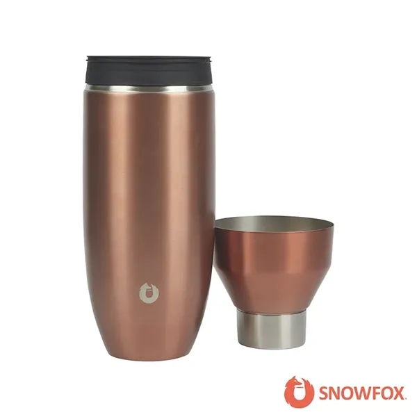 Snowfox® 22 oz. Vacuum Insulated Cocktail Shaker... from ASI 67866 Logomark/Valumark