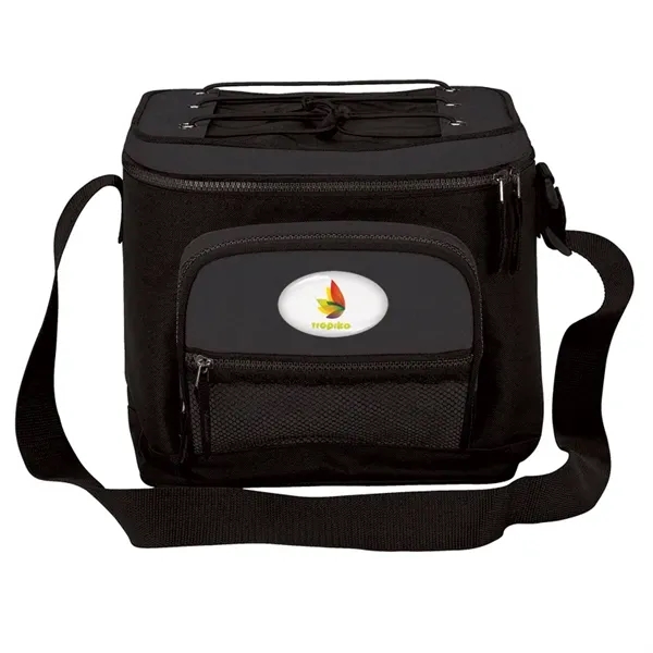 12-can cooler with PEVA lining; includes 1 1/2" x 47" adjustable... from ASI 67866 Logomark/Valumark / Valumark™