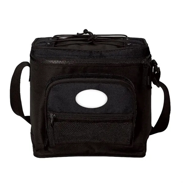 12-can cooler with PEVA lining; includes 1 1/2" x 47" adjustable... from ASI 67866 Logomark/Valumark / Valumark™