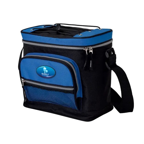 12-can cooler with PEVA lining; includes 1 1/2" x 47" adjustable... from ASI 67866 Logomark/Valumark / Valumark™