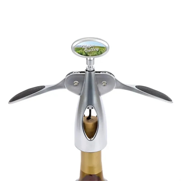 Hanover Wing Corkscrew Wine Bottle Opener... from ASI 67866 Logomark/Valumark