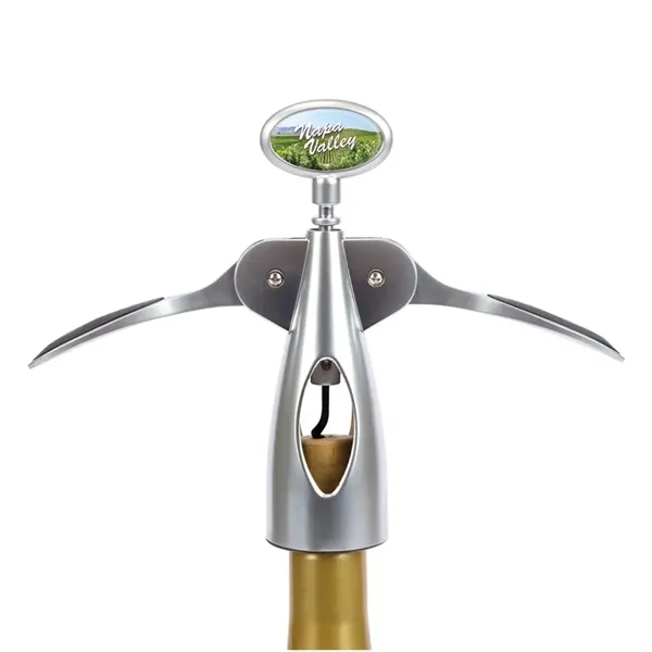 Hanover Wing Corkscrew Wine Bottle Opener... from ASI 67866 Logomark/Valumark
