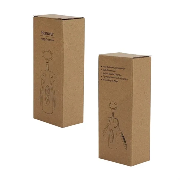 Hanover Wing Corkscrew Wine Bottle Opener... from ASI 67866 Logomark/Valumark