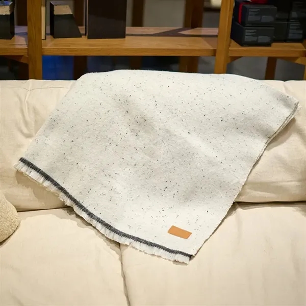 La Cruces Woven Linework Throw Blanket... from ASI 67866 Logomark/Valumark