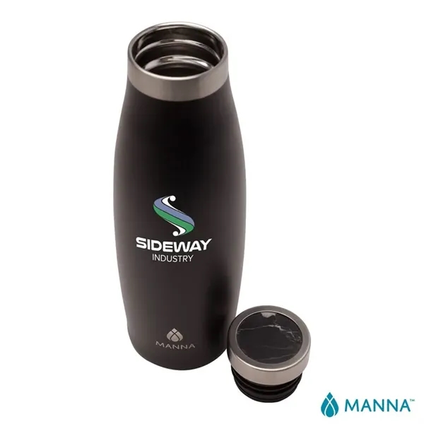 2.75" x 9.31" x 2.75" Manna Oasis 18 oz. bottle with... from ASI 67866 Logomark/Valumark
