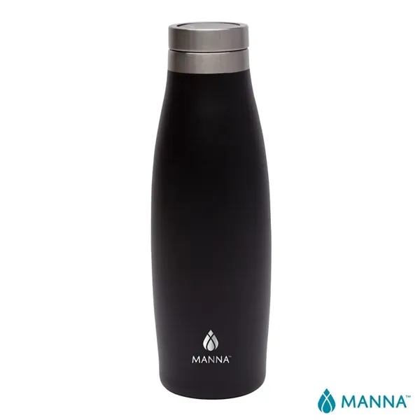 2.75" x 9.31" x 2.75" Manna Oasis 18 oz. bottle with... from ASI 67866 Logomark/Valumark
