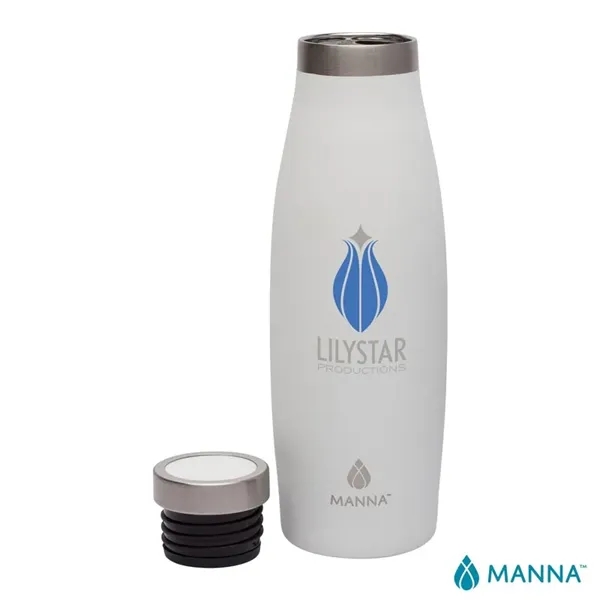 2.75" x 9.31" x 2.75" Manna Oasis 18 oz. bottle with... from ASI 67866 Logomark/Valumark