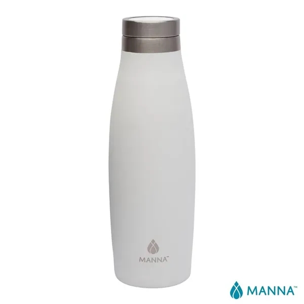 2.75" x 9.31" x 2.75" Manna Oasis 18 oz. bottle with... from ASI 67866 Logomark/Valumark