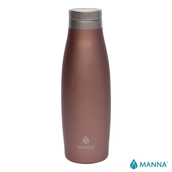 2.75" x 9.31" x 2.75" Manna Oasis 18 oz. bottle with... from ASI 67866 Logomark/Valumark