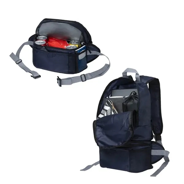 Mystic 3-in-1 Backpack Cooler / Waist Pack... from ASI 67866 Logomark/Valumark