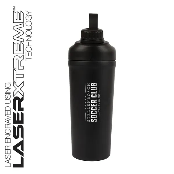 Longden 26 oz. Double Wall, Stainless Steel Shaker Bottle... from ASI 67866 Logomark/Valumark