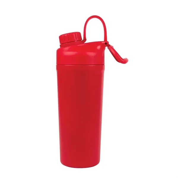 Longden 26 oz. Double Wall, Stainless Steel Shaker Bottle... from ASI 67866 Logomark/Valumark