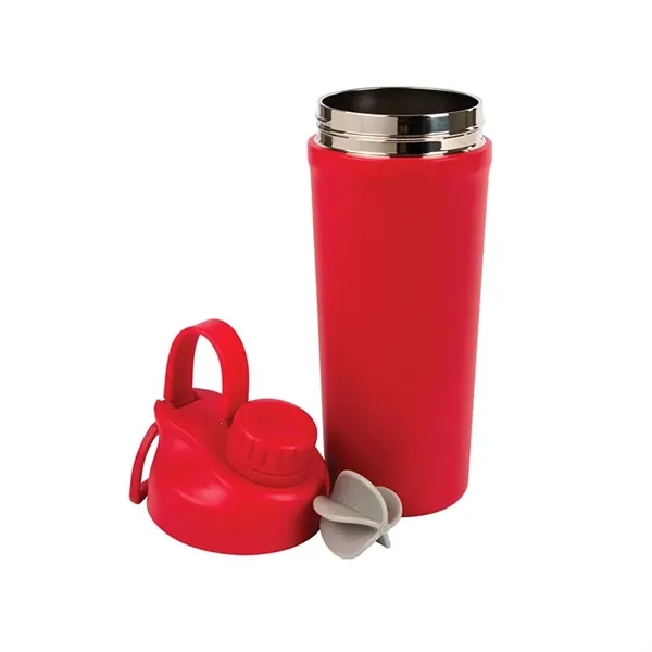 Longden 26 oz. Double Wall, Stainless Steel Shaker Bottle... from ASI 67866 Logomark/Valumark