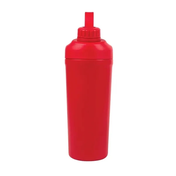 Longden 26 oz. Double Wall, Stainless Steel Shaker Bottle... from ASI 67866 Logomark/Valumark